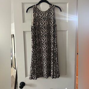 Dress, leopard print